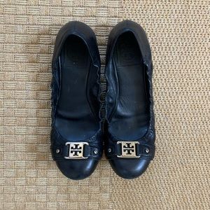 Black Tory Burch flats